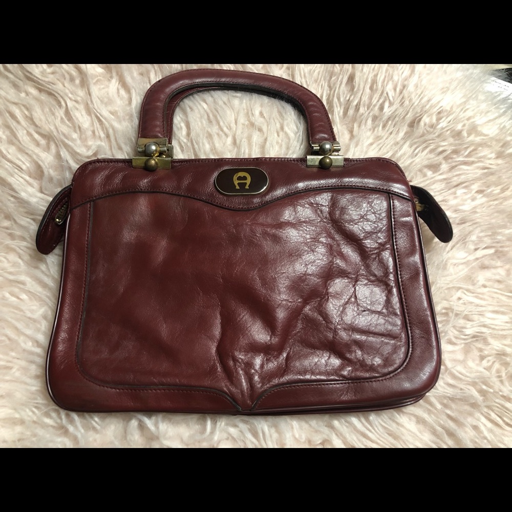 Vintage Etienne Agnier Carryall Bag - Picture 1 of 3